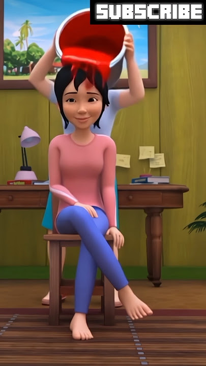 Kak Ros Badannya Merah Semua Kasihan #upinipinselamanya #upinipin #shortsvideo #shorts