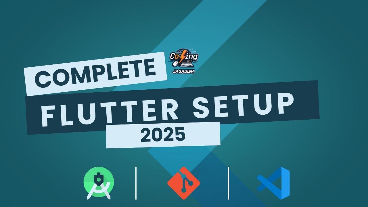 Flutter Setup 2025 on Windows | Complete Installation Guide (Step-by ...