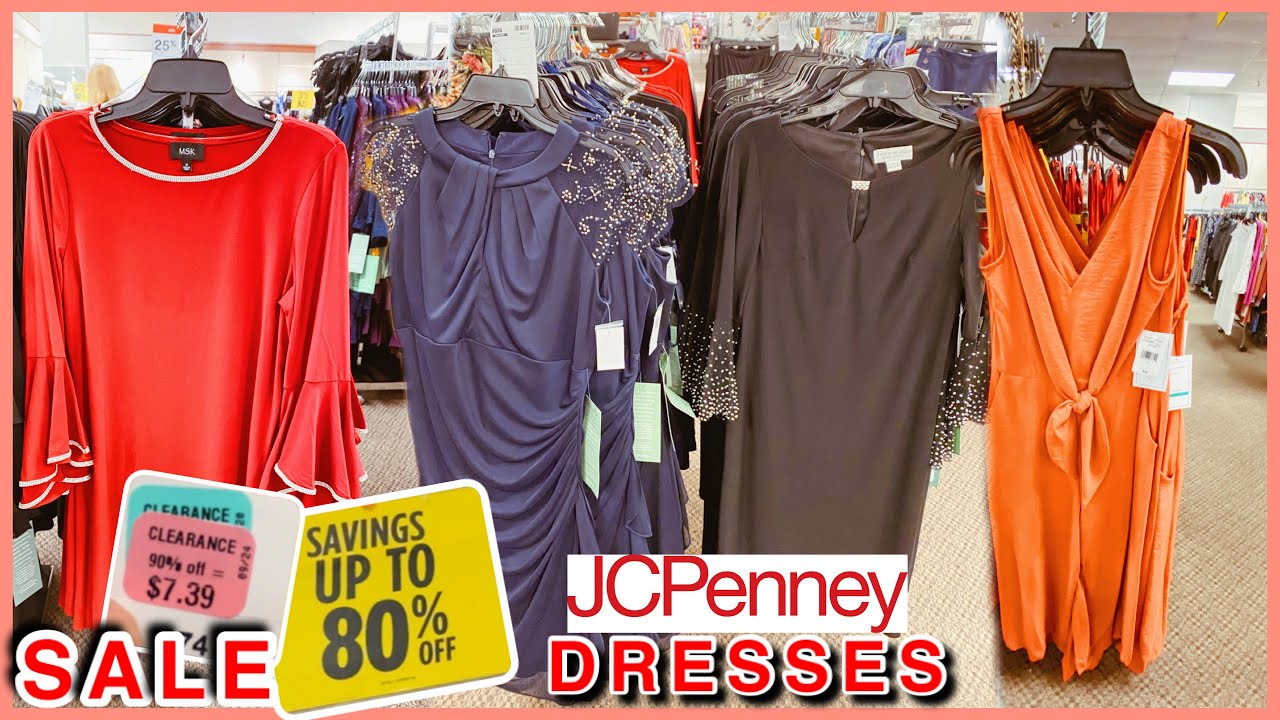 jcpenney dresses clearance