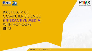 Promotional Video BACHELOR OF COMPUTER SCIENCE (MEDIA INTERACTIVE) WITH HONOURS (BITM)