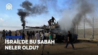 İsrail'de bu sabah neler oldu? Resimi