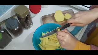 Fırında Patates Kızartması Mavlog