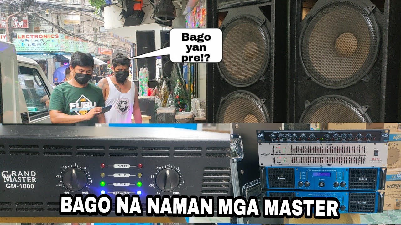 The New Gm 1000 Sereis Grand Master El 9004 El 7004 Crown Review And Soundchek Youtube The New Gm 1000 Sereis Grand Master El 9004 El 7004 Crown Review And Soundchek Youtube
