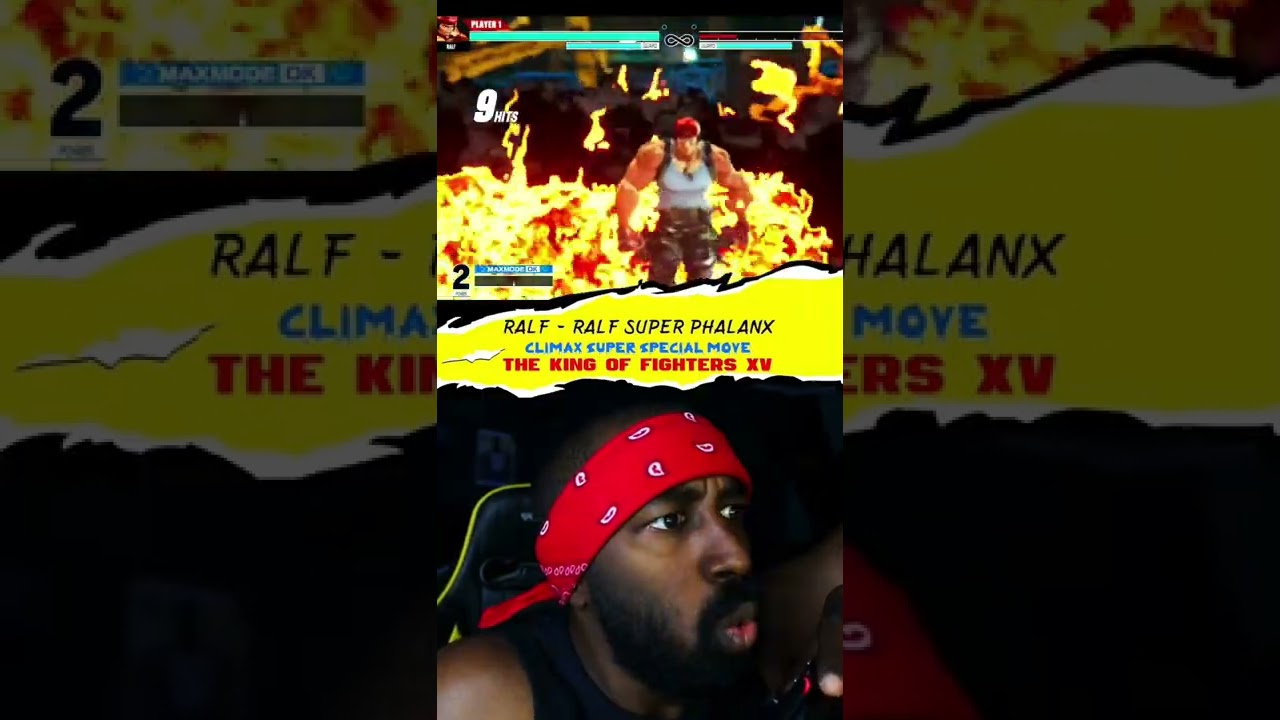 Ralf Jones Climax Super Special Move! ( KOF XV )