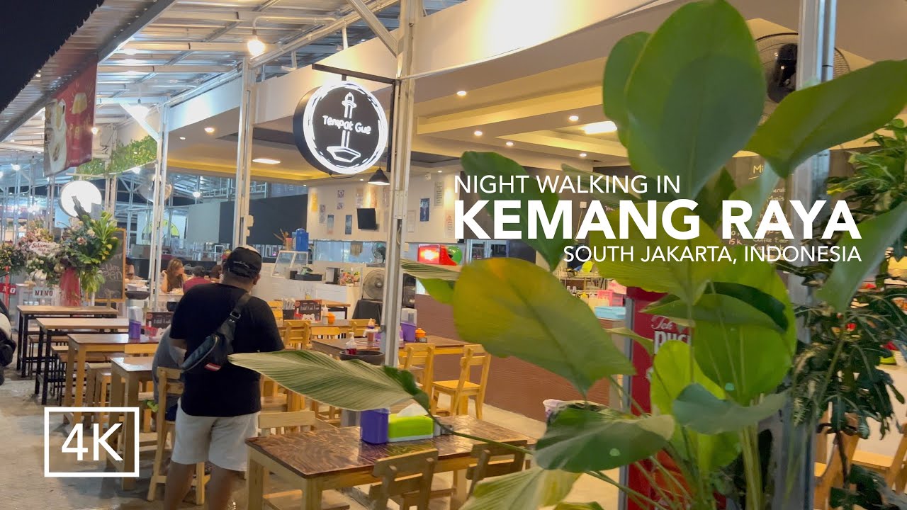 JALAN MALAM MENYUSURI KEMANG RAYA ▪︎ CITY STREETS OF SOUTH JAKARTA