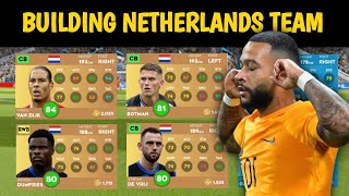 DLS 24 | Build the Netherlands Team | Dream League Soccer 2024 Gameplay...