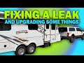 RV Leak Repair and Upgrades / Stabilizer Base / Weather Tech Mud Flaps
