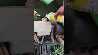 John Deere 5310 Tractor dozer coolant oil filling