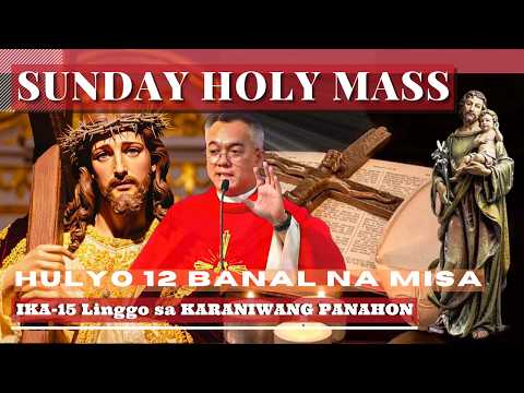 FILIPINO CHURCH LIVE MASS TODAY SUNDAY || July 12 ONLINE MASS  |  REV FR DOUGLAS BADONG