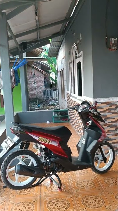 hasil pasangan striping transparan icon, nambah ganteng ygy. 😍😍 #beatkarbu #modifikasimotor #beat130