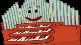 Pipe organ the notekins
