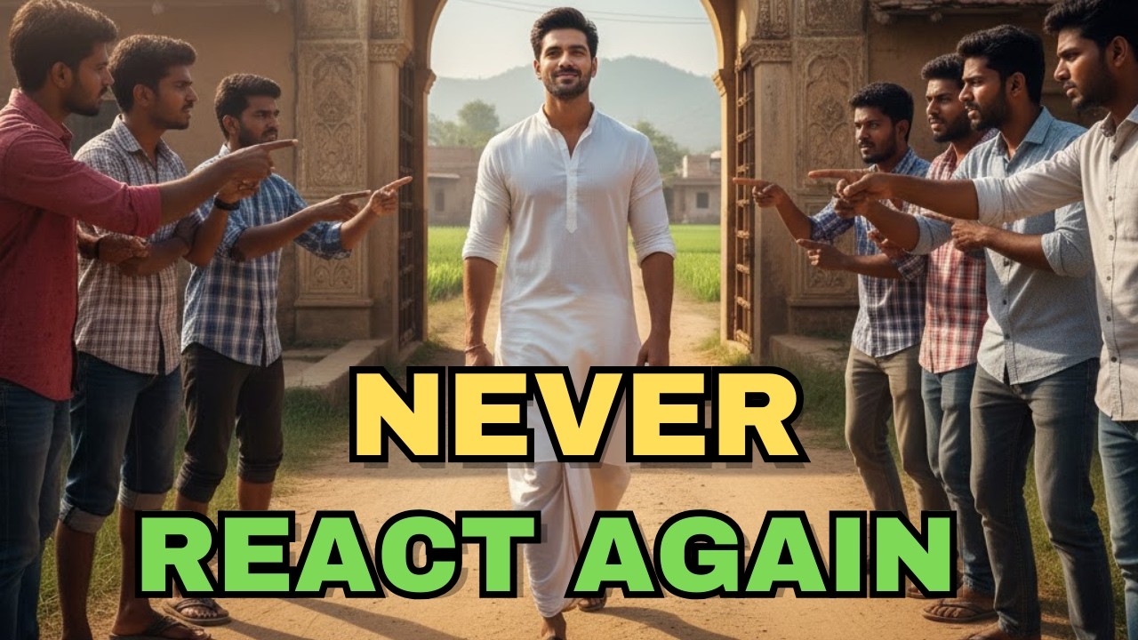 Never react again why you must control your own inner peace | Motivational Stories