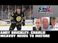Andy brickley charlie mcavoy needs to mature  the sick podcast  the eye test may 14 2024