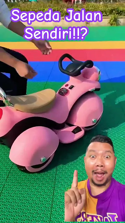 SEPEDANYA JALAN SENDIRI!!!?? #baby #funny #cute #shortsfeed #comedy #goodthing