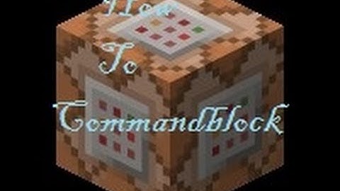 (Minecraft) How to: Command Block #2 - Automatic Toggledownfall/Time set
