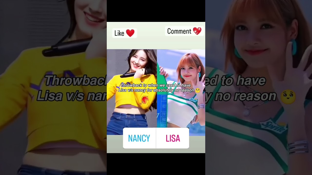 Guarda "I mean WHYY😭🥀" #fypシ゚viral #kpop #lisa #nancy #throwback su YouTube Guarda "I mean WHYY😭🥀" #fypシ゚viral #kpop #lisa #nancy #throwback su YouTube