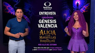 TELEVISA ESPECTACULOS CREADORA Y ESCRITORA GENESIS ALICE ALICIA Y LAS MARAVILLAS DEL BORDERLINE