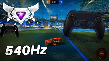 PS5 Controller ASMR 😴 Rocket League Ranked 🏆 Satisfying 360 FPS 4K