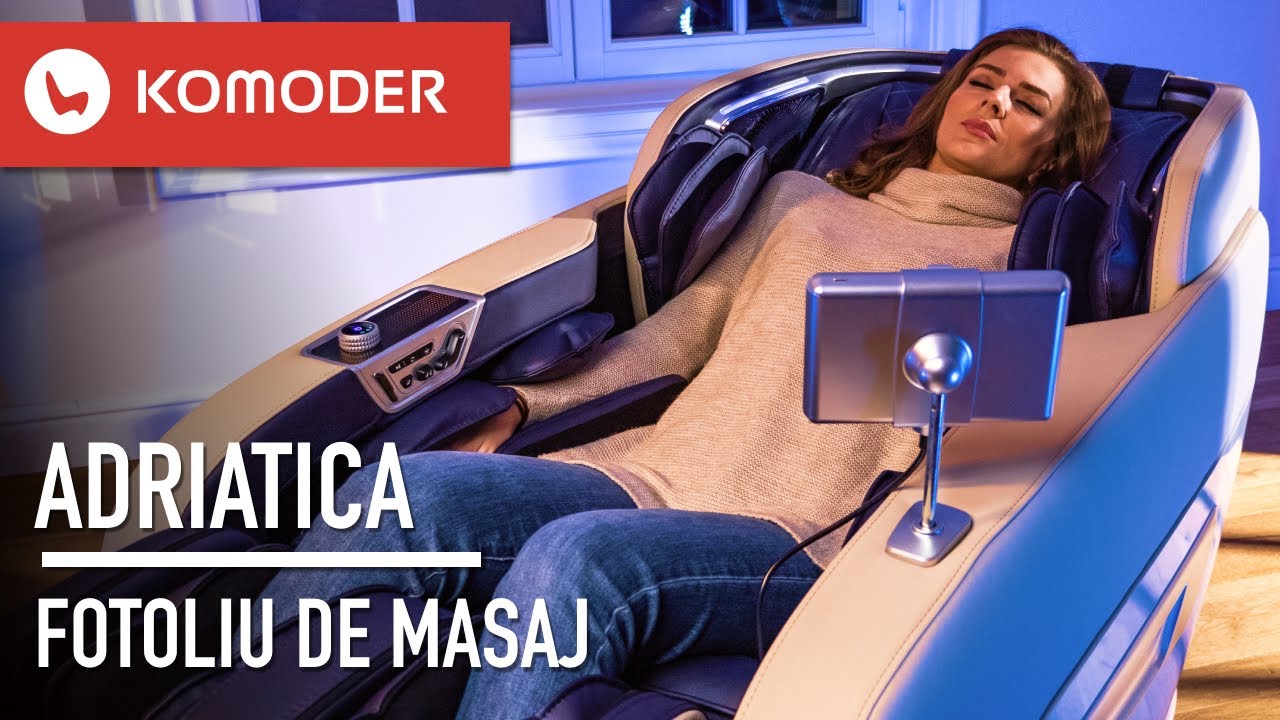 Fotoliu de masaj 4D KOMODER ADRIATICA
