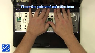 Dell Inspiron 15R N5110 Palmrest Touchpad Replacement Video Tutorial