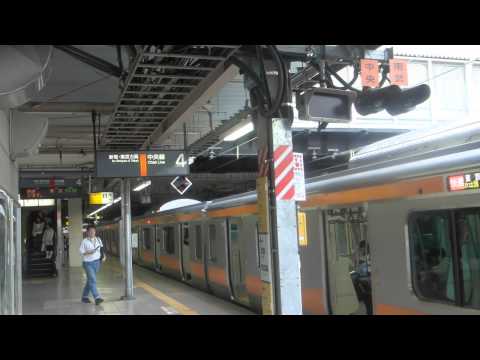 JR東日本中央線快速　立川駅4番線発車メロディ「花のほころび」