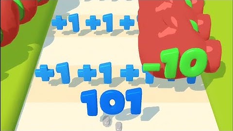 Numbers Run 3D - All Levels Gameplay - Android, iOS 401 To 427 Part 21