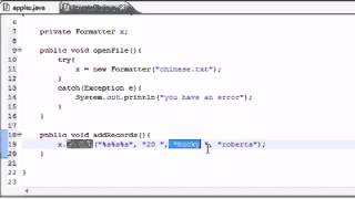 Java Programming Tutorial   80   Writing to Files