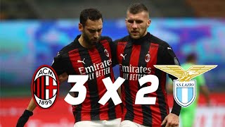 AC Milan 3 x 2 Lazio - Gols Campeonato italiano