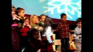 Carson Singing at Church- Christmas 2012