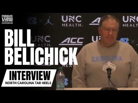 Bill Belichick Previews North Carolina vs. Clemson, Appreciating Dabo Swinney from New England