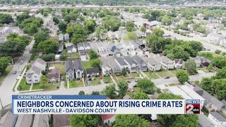 West Nashville neighbors concerned about rising crime rates