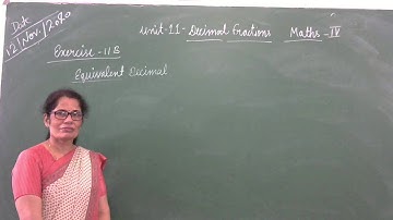 Class-4/Mathematics/Unit-11/Decimal Fractions/Exercise-11B