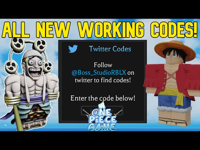 ⭐ALL 31 NEW A ONE PIECE GAME AOPG CODES⭐ : r/GetMoreViewsYT