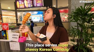 SUPER CHEESY Korean Corndog