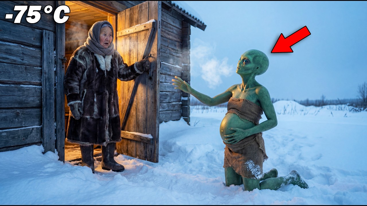 Беременная инопланетянка попросила помощи у пожилой женщины — концовка растопит ваше сердце.