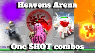 Heavens Arena One Shot Combos V1.19.1