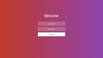 Animated Login Form Using HTML, CSS and JavaScript