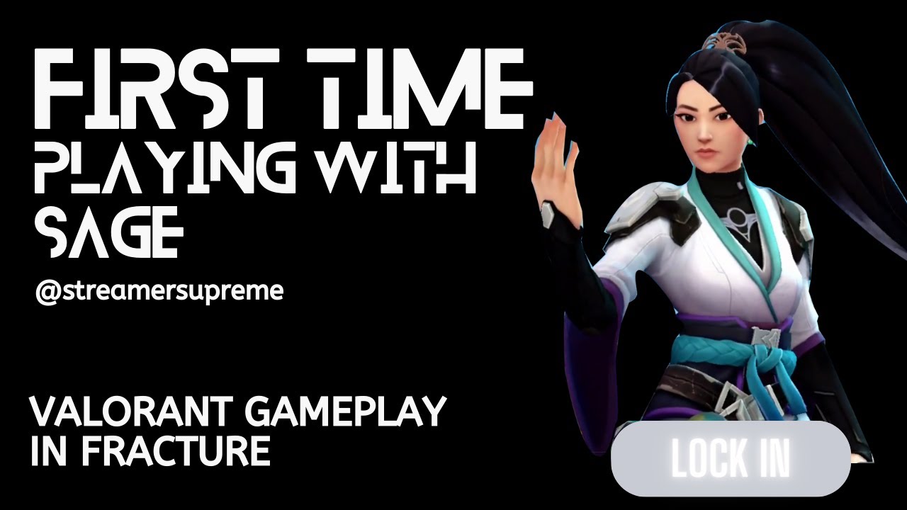 Clutch Victory in My First Game with Sage Fracture Valorant YouTube