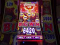 Big win on this dragon game on a $26.40 bet #bigwin