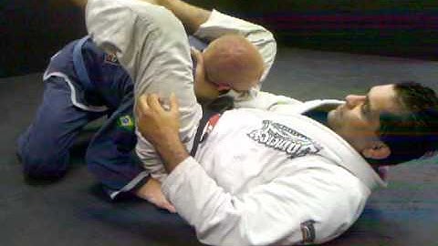 Python BJJ - Double underhook pass counter with submission