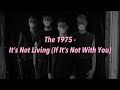The 1975 - It’s Not Living (If It’s Not With You) 中文歌詞 翻譯 (Lyrics)