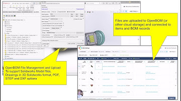 Sneak Peek: OpenBOM Solidworks Add-in DXF and  STEP derivative option - Aug/2021