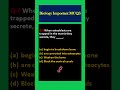 Support and Movement || Short MCQS | MDCAT Test -5