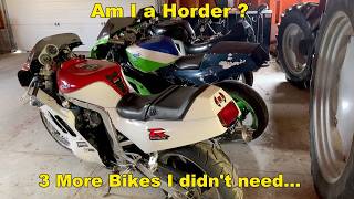 New Project 1990 GSXR 750 Slingshot - plus an '89 GSXR and a '90 ZX7