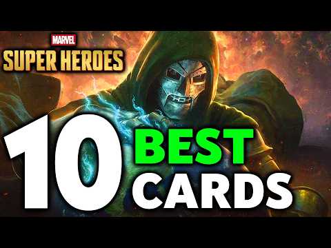 Top 10 BEST Cards From Marvel Super Heroes!