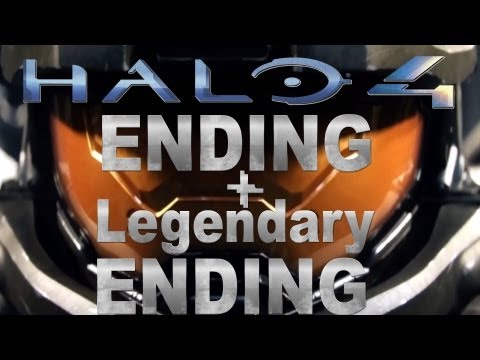 Halo 4: Ending + Legendary Ending [HD]