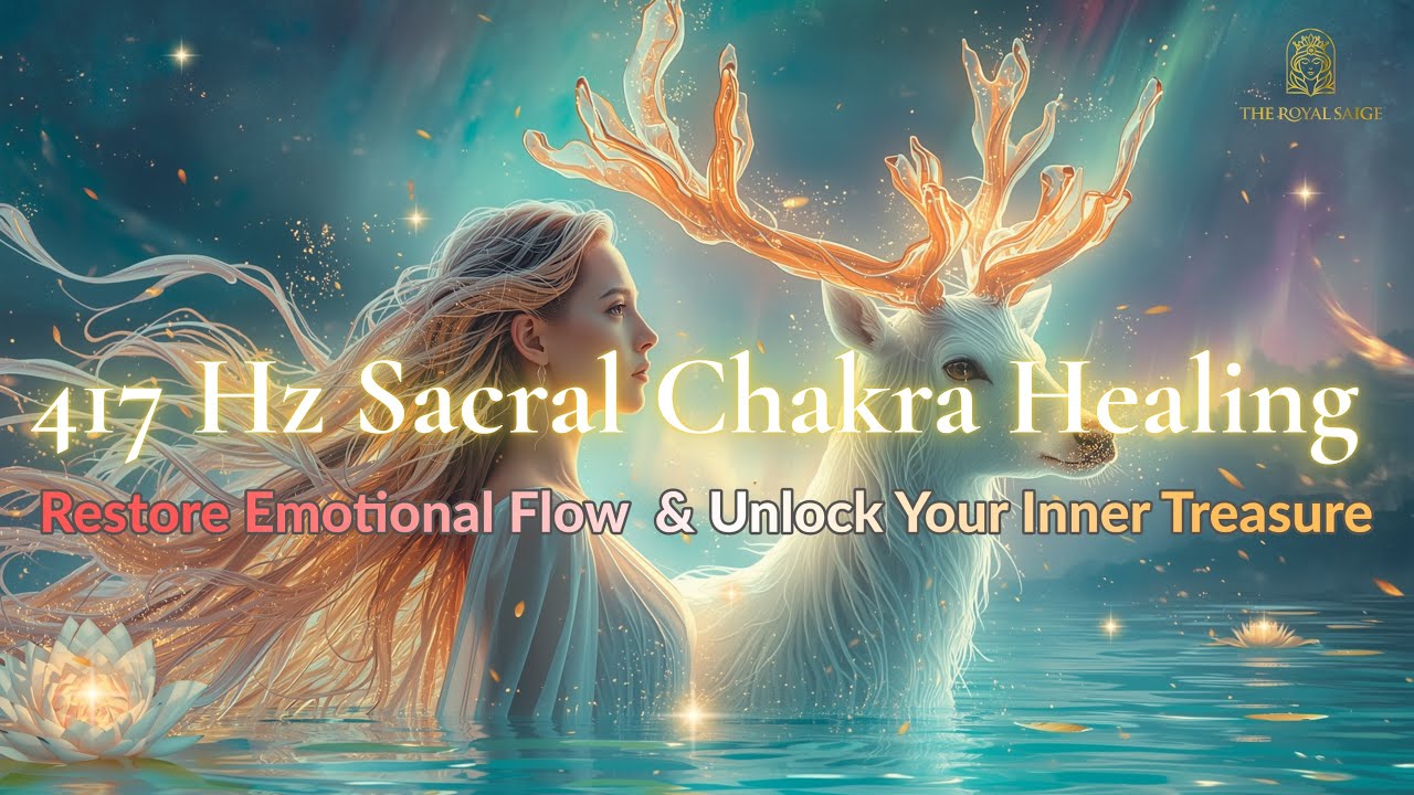 417 Hz Sacral Chakra Healing | Release Emotional Blocks & Restore Flow ...