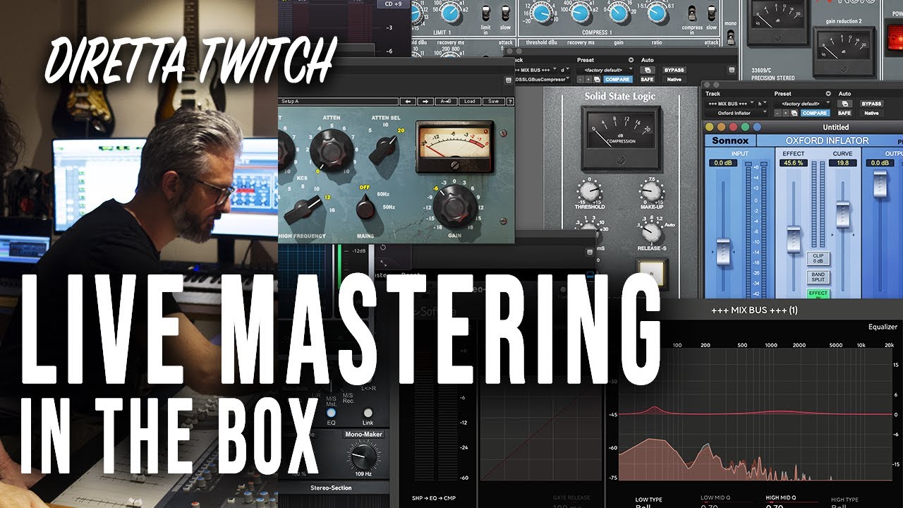 Come fare Mastering ITB - Live Mixing 29-04-2021