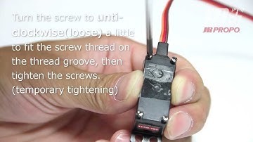 Replace the servo gears