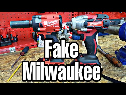 Fake Milwaukee vs Genuine Milwaukee...apa perbezaan nya????